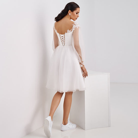 short white dresses for wedding